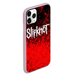 Чехол iPhone 11 Pro матовый SLIPKNOT, цвет: 3D-розовый — фото 2