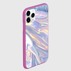 Чехол iPhone 11 Pro матовый Фольга, цвет: 3D-фиолетовый — фото 2