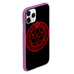 Чехол iPhone 11 Pro матовый SILENT HILL, цвет: 3D-фиолетовый — фото 2