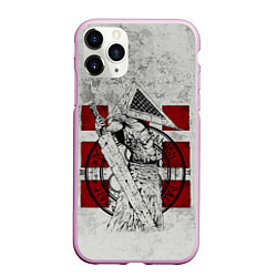Чехол iPhone 11 Pro матовый SILENT HILL, цвет: 3D-розовый