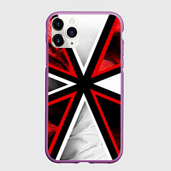 Чехол iPhone 11 Pro матовый UMBRELLA CORP, цвет: 3D-фиолетовый