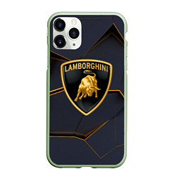 Чехол iPhone 11 Pro матовый Lamborghini