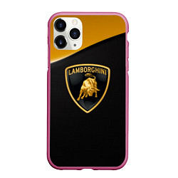 Чехол iPhone 11 Pro матовый Lamborghini