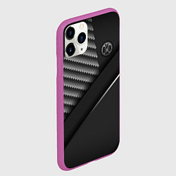 Чехол iPhone 11 Pro матовый FC Borussia, цвет: 3D-фиолетовый — фото 2
