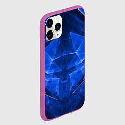 Чехол iPhone 11 Pro матовый СИНЯЯ БРОНЯ, цвет: 3D-фиолетовый — фото 2