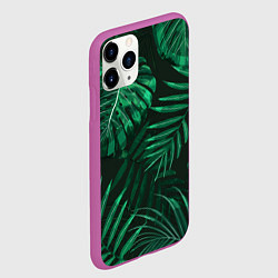 Чехол iPhone 11 Pro матовый Я из джунглей, цвет: 3D-фиолетовый — фото 2