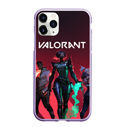 Чехол iPhone 11 Pro матовый Valorant