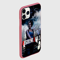 Чехол iPhone 11 Pro матовый RESIDENT EVIL 3, цвет: 3D-малиновый — фото 2