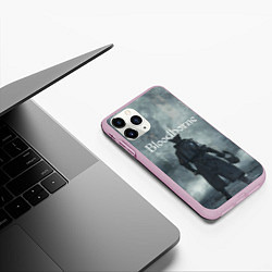 Чехол iPhone 11 Pro матовый Bloodborne, цвет: 3D-розовый — фото 2