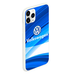 Чехол iPhone 11 Pro матовый Volkswagen, цвет: 3D-белый — фото 2