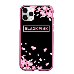 Чехол iPhone 11 Pro матовый BLACKPINK, цвет: 3D-малиновый