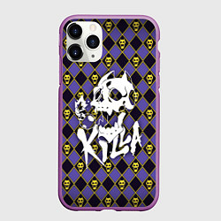 Чехол iPhone 11 Pro матовый KILLER QUEEN, цвет: 3D-фиолетовый