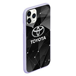 Чехол iPhone 11 Pro матовый TOYOTA, цвет: 3D-светло-сиреневый — фото 2