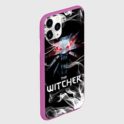 Чехол iPhone 11 Pro матовый ВЕДЬМАК, цвет: 3D-фиолетовый — фото 2