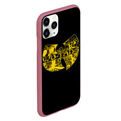 Чехол iPhone 11 Pro матовый Wu-Tang Clan, цвет: 3D-малиновый — фото 2