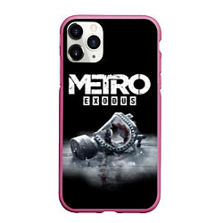 Чехол iPhone 11 Pro матовый METRO EXODUS