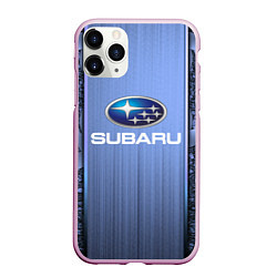 Чехол iPhone 11 Pro матовый SUBARU