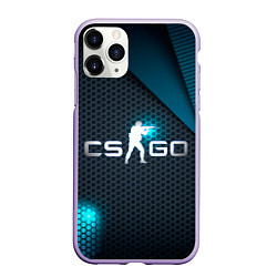 Чехол iPhone 11 Pro матовый CS:GO Vintage, цвет: 3D-светло-сиреневый