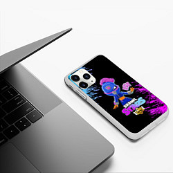 Чехол iPhone 11 Pro матовый BRAWL STARS TARA, цвет: 3D-белый — фото 2