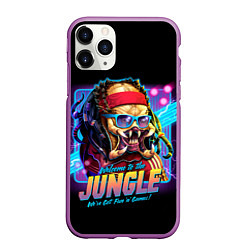 Чехол iPhone 11 Pro матовый PREDATOR