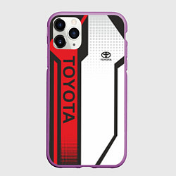 Чехол iPhone 11 Pro матовый Toyota Driver team