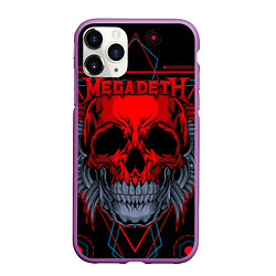 Чехол iPhone 11 Pro матовый Megadeth