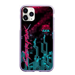 Чехол iPhone 11 Pro матовый CYBERPUNK