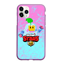 Чехол iPhone 11 Pro матовый BRAWL STARS SPROUT