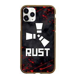 Чехол iPhone 11 Pro матовый RUST