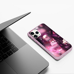 Чехол iPhone 11 Pro матовый NEZUKO, цвет: 3D-розовый — фото 2