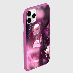 Чехол iPhone 11 Pro матовый NEZUKO, цвет: 3D-фиолетовый — фото 2
