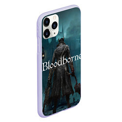 Чехол iPhone 11 Pro матовый Bloodborne, цвет: 3D-светло-сиреневый — фото 2