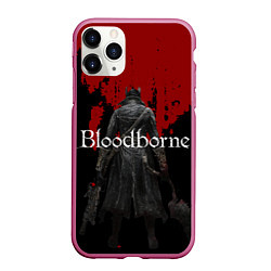 Чехол iPhone 11 Pro матовый Bloodborne, цвет: 3D-малиновый