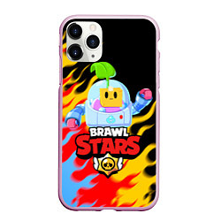 Чехол iPhone 11 Pro матовый BRAWL STARS SPROUT