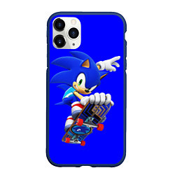 Чехол iPhone 11 Pro матовый SONIC