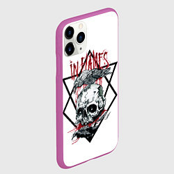 Чехол iPhone 11 Pro матовый In Flames, цвет: 3D-фиолетовый — фото 2