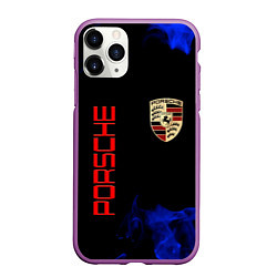 Чехол iPhone 11 Pro матовый Porsche