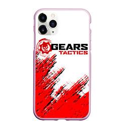 Чехол iPhone 11 Pro матовый GEARS TACTICS, цвет: 3D-розовый