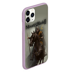 Чехол iPhone 11 Pro матовый Mount and Blade 2, цвет: 3D-сиреневый — фото 2