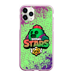 Чехол iPhone 11 Pro матовый Brawl Stars Spike