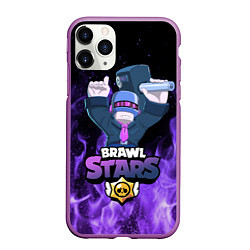 Чехол iPhone 11 Pro матовый Brawl Stars DJ Frank