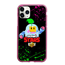 Чехол iPhone 11 Pro матовый BRAWL STARS SPROUT