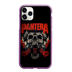 Чехол iPhone 11 Pro матовый Pantera