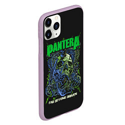 Чехол iPhone 11 Pro матовый PANTERA, цвет: 3D-сиреневый — фото 2