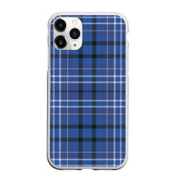 Чехол iPhone 11 Pro матовый Шотландка, цвет: 3D-белый