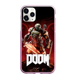 Чехол iPhone 11 Pro матовый Doom
