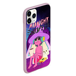 Чехол iPhone 11 Pro матовый The Midnight Gospel, цвет: 3D-розовый — фото 2