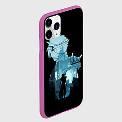Чехол iPhone 11 Pro матовый Final Fantasy, цвет: 3D-фиолетовый — фото 2