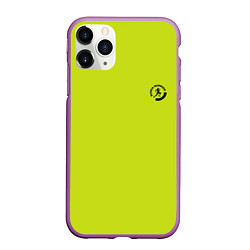Чехол iPhone 11 Pro матовый Беганутые, цвет: 3D-фиолетовый