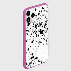 Чехол iPhone 11 Pro матовый Далматинец, цвет: 3D-фиолетовый — фото 2